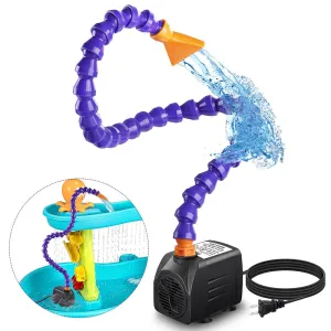 SAKER® Kids Sand Water Play Table Pump