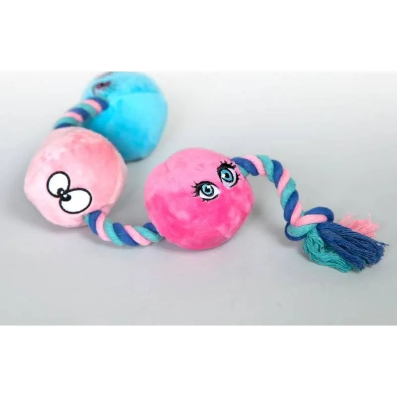 Scruffy Pet Toys Tug Buttons Anal Balls