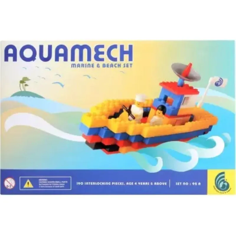 Smart Blocks Aquamech (Building Blocks Set) – 190 Pieces