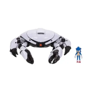 Sonic Crab Mech Battle Playset with Mini Figure