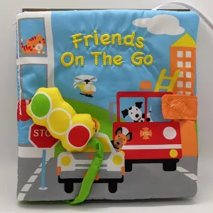 Sound Cloth Book "Friends On The Go" (0 )