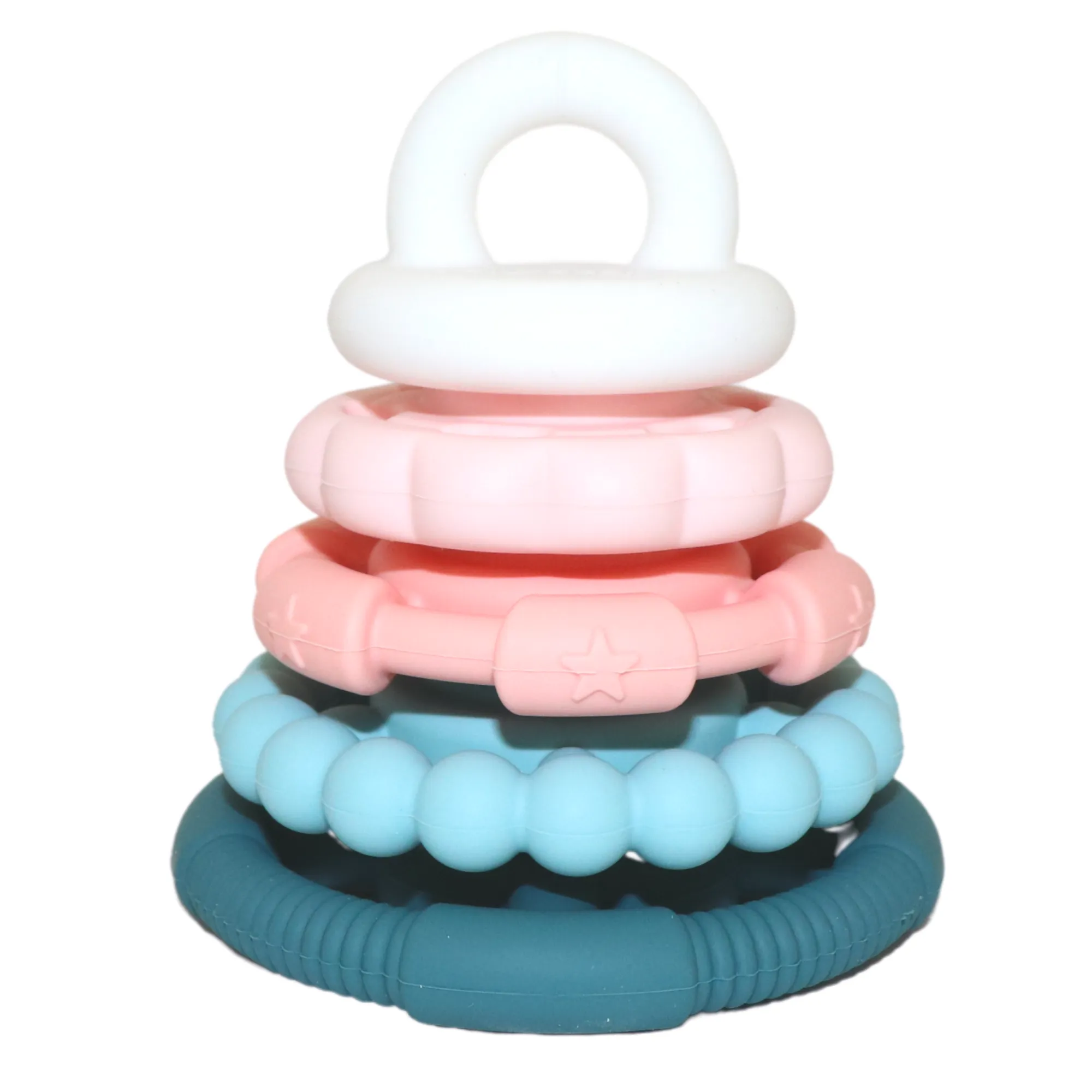 Stacker   Teether Silicone Toy