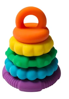 Stacker   Teether Silicone Toy