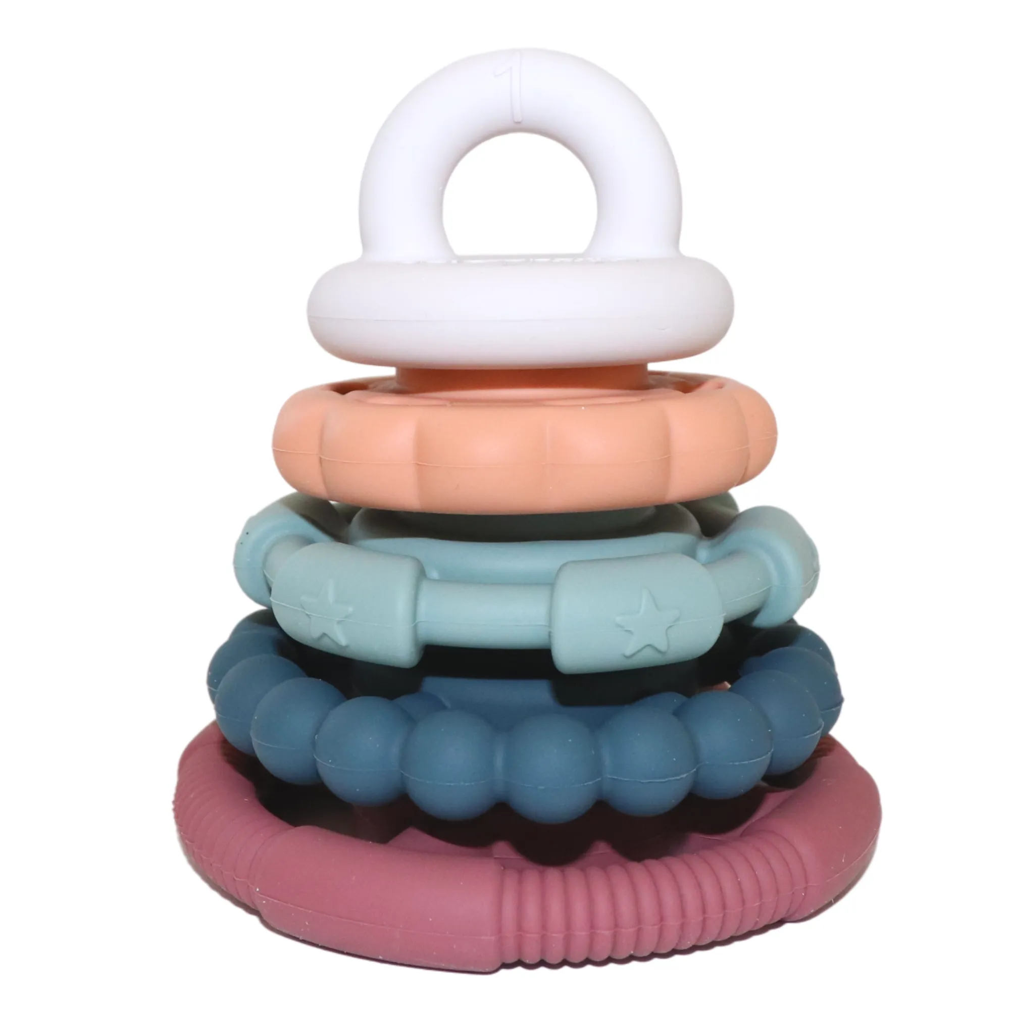 Stacker   Teether Silicone Toy