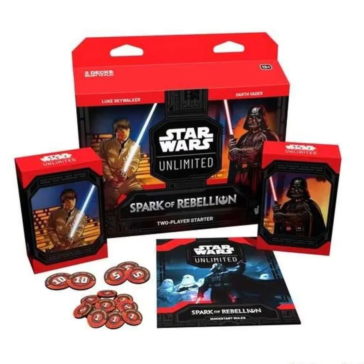 Star Wars: Unlimited Spark of Rebellion Two-Player Starter (Luke Vs Vader)