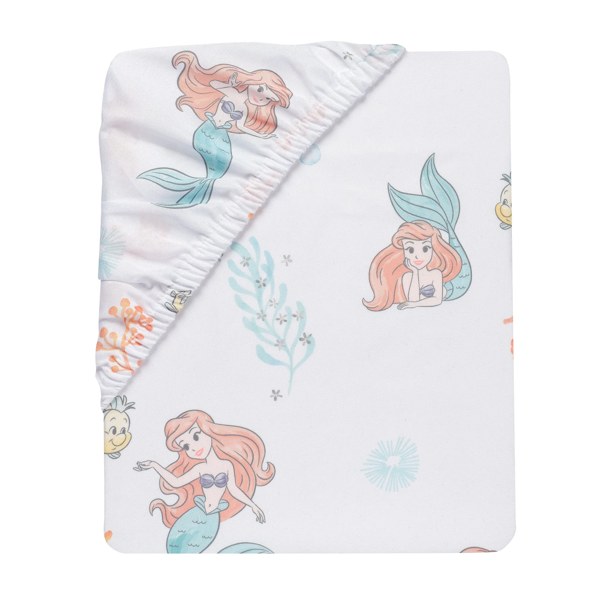 The Little Mermaid Fitted Crib Sheet