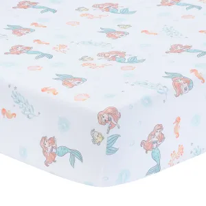 The Little Mermaid Fitted Crib Sheet