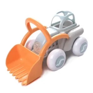 Tractor Toy for 1 Year Old - Eco-Friendly Plant-Based Plastic - MIDI size