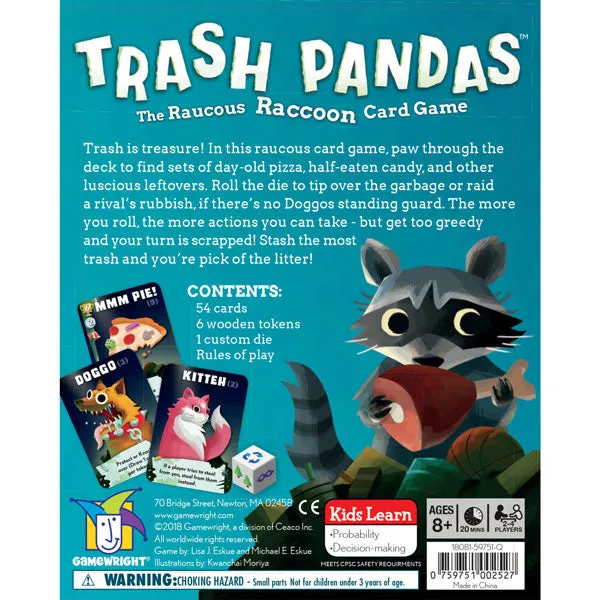 Trash Pandas: The Raucous Raccoon Card Game