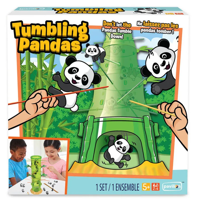 Premium Quality, Fun-Filled, Tumbling Panda Toy Set for Kids