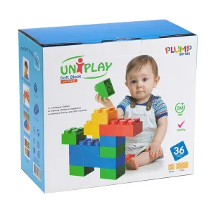 UNiPlay Soft Block PLUMP 36pc