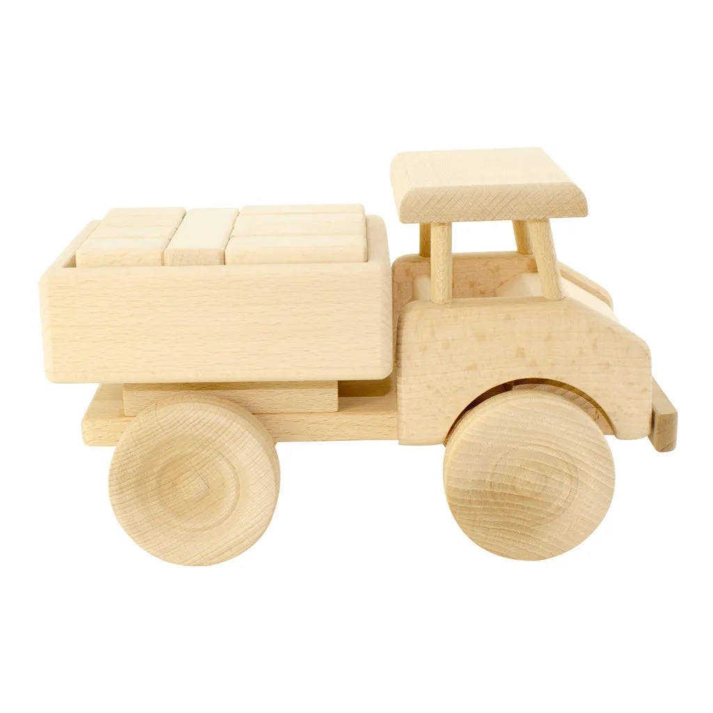 Wooden Truck With Blocks - Darby